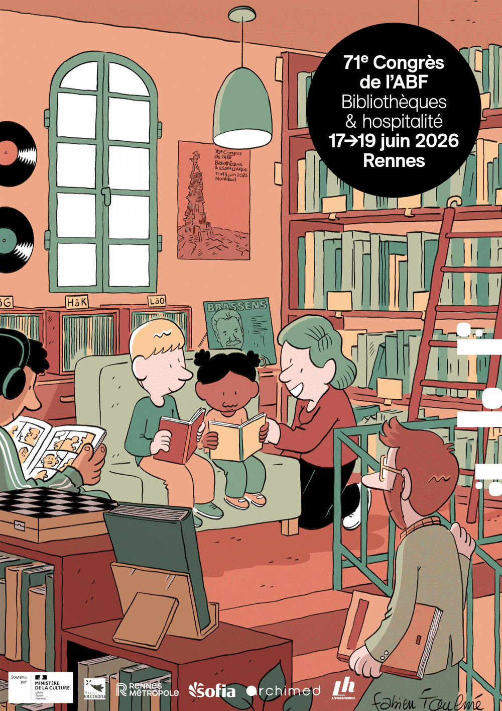 71e congrès ABF / Bibliothèques & hospitalité